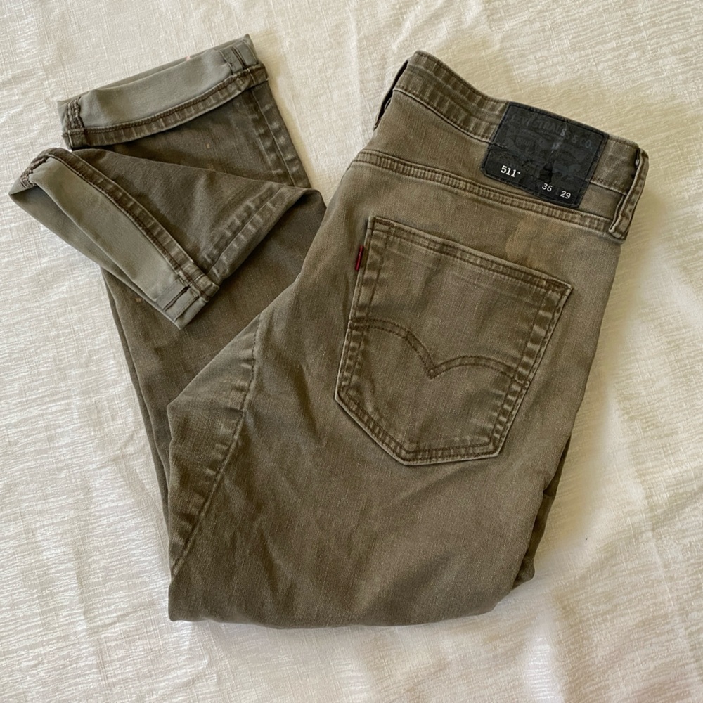 🍁Levis Commuter 511 Jeans 36x29